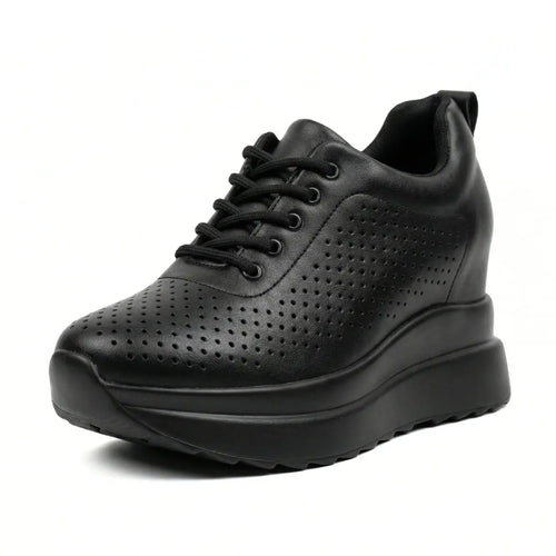 Noira Perforated Leather Sneaker